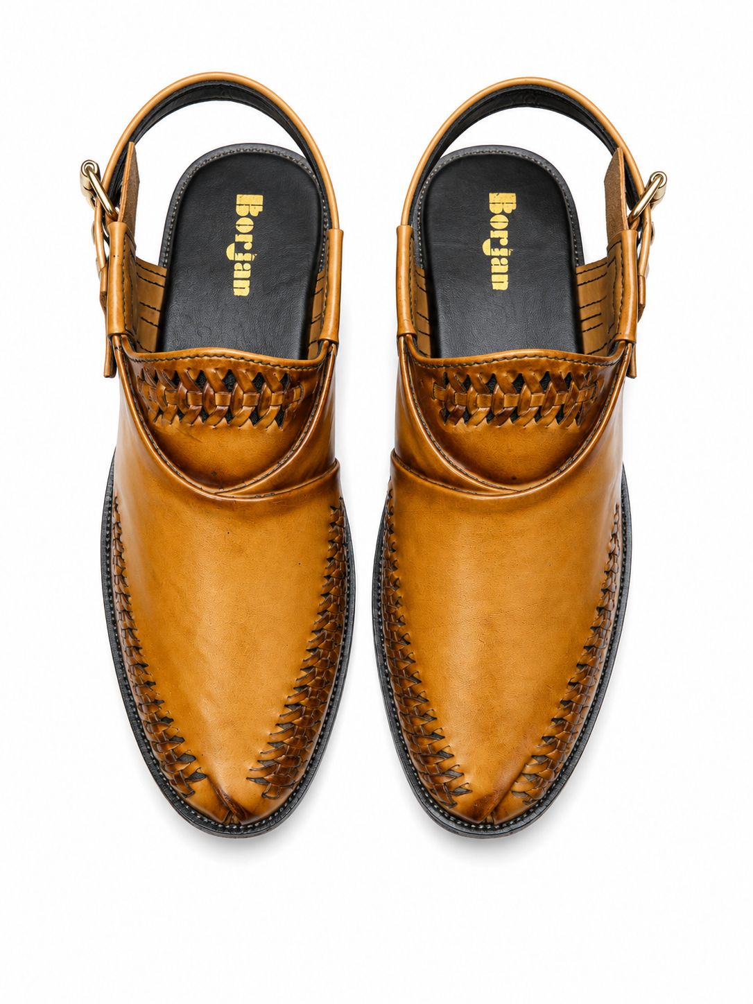 Premium Brown Peshawari Chappal – Traditional & Stylish